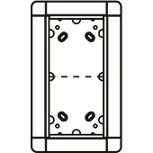 Ritto Portier UP-Rahmen si 2-fach, 141x238mm 1881220