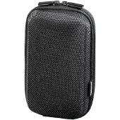 Hama Kameratasche "Hardcase Tasche für Kamera, Schwarz", schwarz, B/H/T: 9cm x 4,7cm x 19,5cm, Taschen, Innenmaße 7x4x12,5 cm, Kameratasche