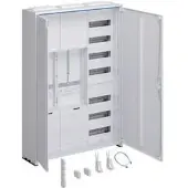 Hager ZB332P18KT Komplettschrank, universZ, 1100x800x205mm, 3-P., 1ZP, 10 mm2, mit Trennfkt.