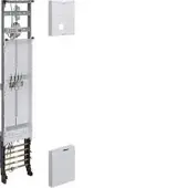 Hager ZH53Q1NT Komplettfeld, universZ, 1350x250mm, 3-P., 1ZP, 10 mm2, mit Trennfkt.