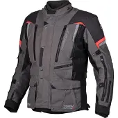 Germot Textiljacke InsideOut Herren, anthrazit/rot - Größe 5XL