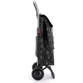 Rolser I-Max Star Einkaufstrolley 2 Rollen weiß faltbar
