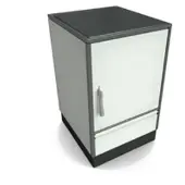 Glutos Küchenofen | HH 03 G | 7 kW | Weiß | Scharnier rechts