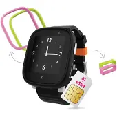 XPLORA Telekom X6Play eSIM Kinder-Smartwatch in Schwarz mit Telekom Tarif