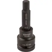 Ks Tools 3/4" Kraft-Bit-Stecknuss Innensechskant lang, 19mm