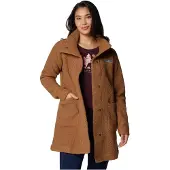 Columbia Panorama Long Jacket Camel Brown S