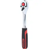 Ks Tools 3/8" CHROMEplus Umschaltknarre 72 zahn Kunststoffgriff - 915.3890