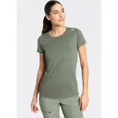 CMP Funktionsshirt "WOMAN T-SHIRT" schnell trocknend, atmungsaktiv, mit Rundhalsausschnitt, Kurzarm