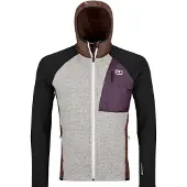 Ortovox Knit Hoody Fleecejacke Herren braun L