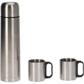 Redcliffs Thermoskanne Mit Zwei Bechern 1l