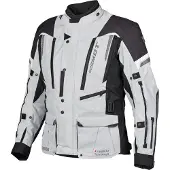 Germot Textiljacke InsideOut Herren, hellgrau/schwarz - Größe 2XL