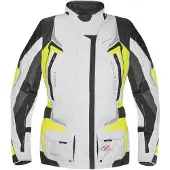 Germot Textiljacke Allround Damen, hellgrau/gelb - Größe 58D