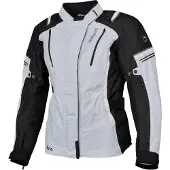 Germot Textiljacke Aria Damen, hellgrau/schwarz - Größe 38D