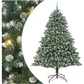 vidaXL Künstlicher Weihnachtsbaum Grün 240 cm