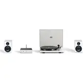 Pro-Ject Stereo Set E Phono, Silber, Weiß, 80 W, 2-Wege, 4 Ohm, 89 - 20000 Hz, AC