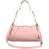 Valentino Elegante rosa Handtasche mit abnehmbarem Schultergurt und Logo