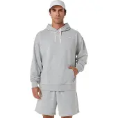 Asics für Herren. 2031F449 Graues Relaxed French Terry Sweatshirt (L), Lässig, Sportlich, Baumwolle