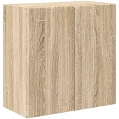 Syfax TV-Wandschrank Sonoma-Eiche 59,5 x 31 x 60 cm Holzwerkstoff