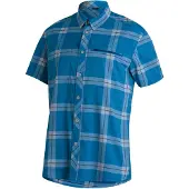 Maier Sports Kasen Short Sleeve Men blue check (M20408) 52