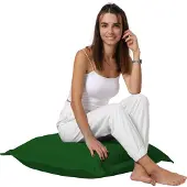 Hannah Home , Gartenkissen, Grün, 70x70 cm, 200 kg, 100% Polyester, 100% Styropor