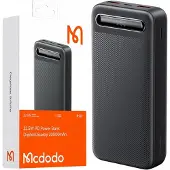 Mcdodo Power Bank MC-3891 Digitalanzeige 20000 mAh, 22,5 W von D (czarny)