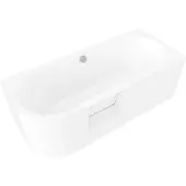 Hak PORTAS Rechts Badewanne mit Tür, 170x75x60cm, Weiß