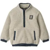 Liewood - Kid's Balou Pile Sweatshirt - Fleecepullover Gr 80 grau