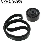 Skf Keilrippenriemensatz vkma36059 für LANCIA FIAT NISSAN RENAULT DACIA TOYOTA