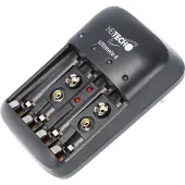 Heitech Stecker-schnell-Ladegerät Ultimate 4 mit Einzelschacht-Überwachung, Erhaltungsladung und Akku-Defekt-Erkennung