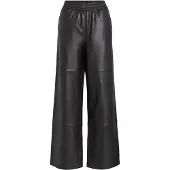 Vila High Waist Lederhose