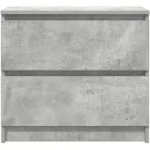 vidaXL TV-Schrank Betongrau 60x35x54 cm Holzwerkstoff