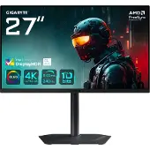 Gigabyte OLED-Monitor "MO27U2", Energieeffizienz: G, schwarz, Monitore, dreh-, neig-,schwenk-, höhenverstellbar, Lautsprecher, OLED-Monitor