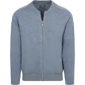 Casa Moda Strickjacke Zip Indigo