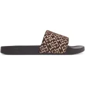 Tommy Hilfiger Pantoletten Th Monogram Pool Slide FW0FW09611 Braun 36