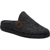 Josef seibel Hausschuh "Clemens 01, anthrazit-kombi", Herren, Gr. 41, grau (anthrazit, kombi), Obermaterial: 100% Textilmaterial TEXMAT., Schuhe Hausschuh, Topseller