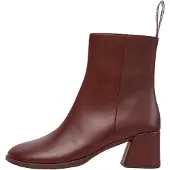Camper für Damen. K400798-007 Kora burgundy leather ankle boots (39), Leder, 5 bis 8 cm, Keine, Klassisch, Bordeaux