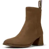 Camper für Damen. K400798-008 Leather Kora ankle boots in brown (41), Leder, Braun, 5 bis 8 cm, Keine, Klassisch