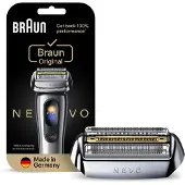 Braun NEVO Scherkopf Silber