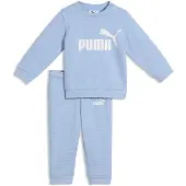 Puma Trainingsanzug "MINICATS ESS CREW SET FL INF" 2 aus kuscheligem Fleecestoff