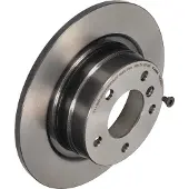 Brembo Bremsscheibe 08.A205.11, hinten, voll, hochkarbonisiert, 1 Stück