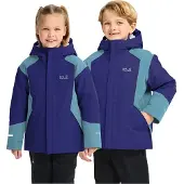 Jack Wolfskin - Kid's Snowflash Jacket - Skijacke Gr 140 blau