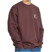 Revolution - Printed Crewneck - Pullover Gr XL braun