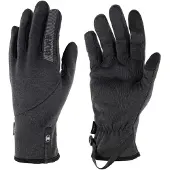 Buff - Tech Fleece Gloves - Handschuhe Gr L schwarz/grau