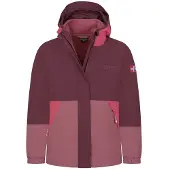 TROLLKIDS - Kid's Kjerak 3in1 Jacket - Doppeljacke Gr 140 lila/rot