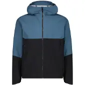 CMP - Jacket Fix Hood 36Z0537 - Regenjacke Gr 48 schwarz/blau