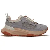 Timberland für Damen. TB0A41T8EJR1 Motion Access Sneaker aus Leder, grau (37 W), Wohnung, Wildleder, Schnürsenkel, Lässig