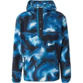 Columbia - Helvetia II Printed Hoodie - Fleecepullover Gr M blau