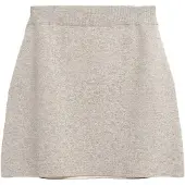 Armedangels - Women's Cotton-Wool Mini Knit Skirt - Rock Gr XL grau