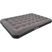 Avenli Luftmatratze Camping CloudCoil grau eingebaute Fußpumpe 191x137x22cm