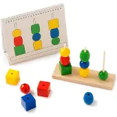 WEPLAY Eduplay Bauspiel Build the tower - Lernspielzeug aus Karton